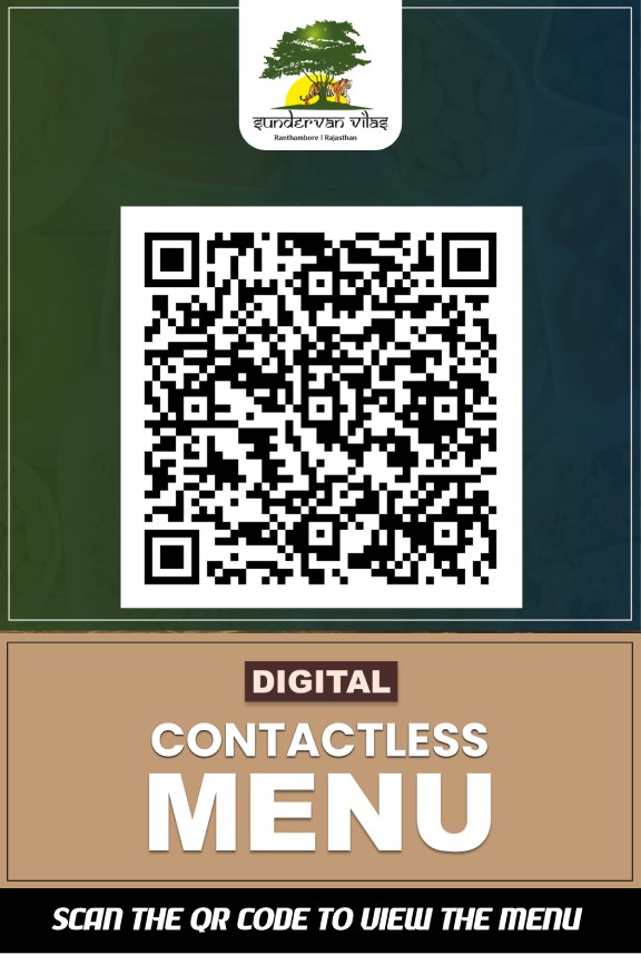 Scan QR for Menu
